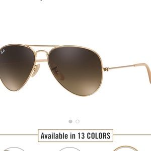 UNISEX RayBan Brand New Authentic Aviator Glasses